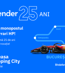 Formula 1 la București: Ferrari SF-23 aduce estetica vitezei absolute la Băneasa Shopping City