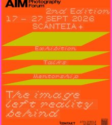 AIM – Photography Forum, platforma anuală dedicată fotografiei contemporane, revine la SCÂNTEIA+ cu cea de-a doua ediție și cu expoziția „The Image Left Reality Behind”