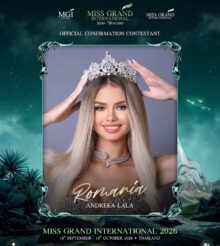 România revine la Miss Grand International: Influencerița Andreea Lala ne reprezintă în Thailanda la cel mai strălucitor fenomen de pop culture al momentului