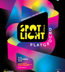 Spotlight aduce 19 instalații și spectacole de video mapping pe Calea Victoriei